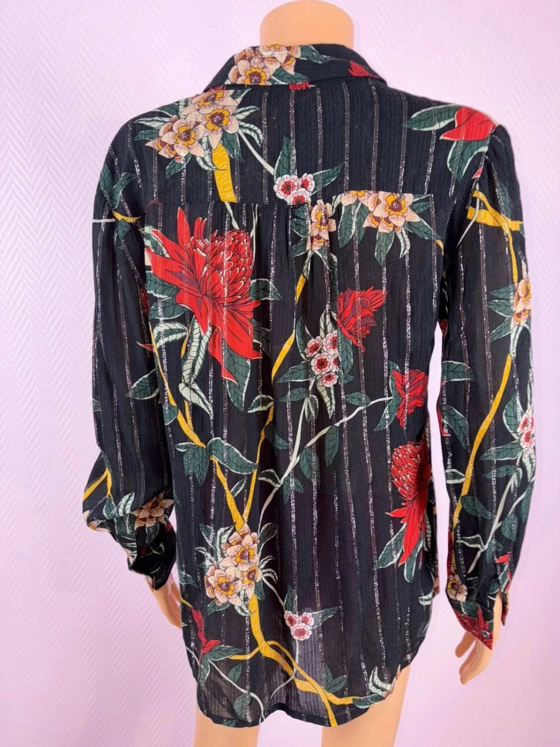 Camisa feminina tamanho 0 Ba&sh limpa – photo 5